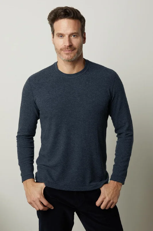 BECKER COZY JERSEY CREW Striped Jersey Top