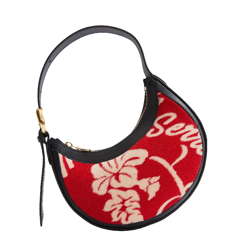 Jersey Jacquard Towels Eclips Mini Bag (Red) Bright Color Jersey Top