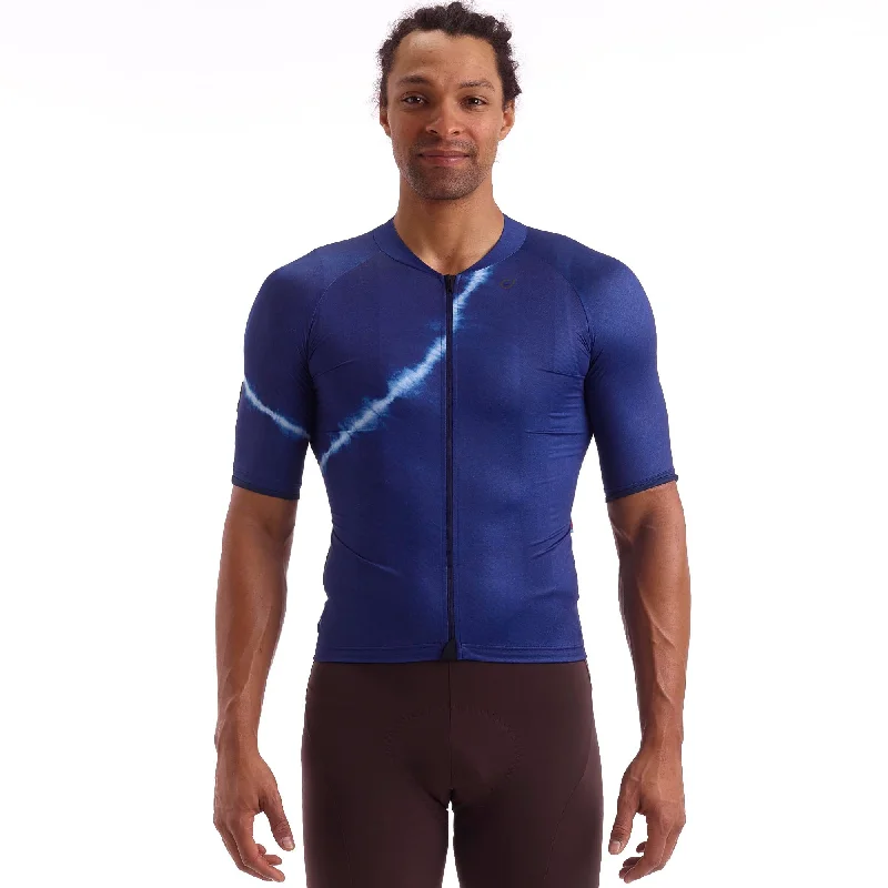 Men's Indigo Dye SE Jersey Geometric Jersey Top