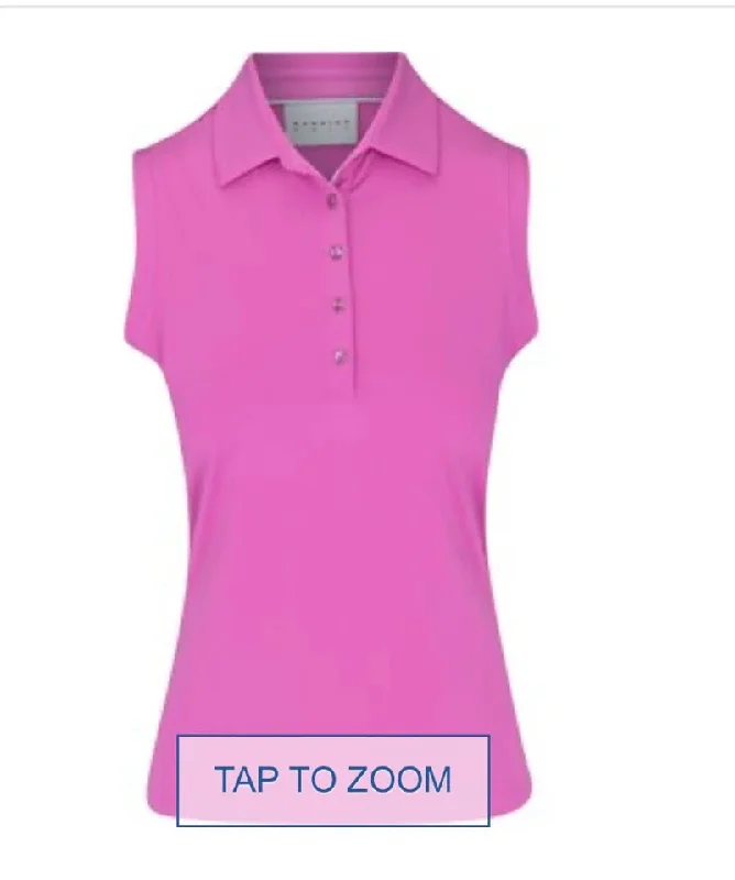 New Dunning Women's Alana Jersey Performance Sleeveless Golf Polo - Lilly MSP$78 Daily Wear Jersey Tee New Dunning Women's Alana Jersey Performance Sleeveless Golf Polo - Lilly MSP$78 Daily Wear Jersey Tee