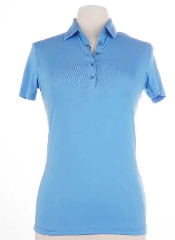 New Women's Dunning Player Finley Jersey Performance Golf Polo - Summer MSP$85 Soft Jersey Shirt New Women's Dunning Player Finley Jersey Performance Golf Polo - Summer MSP$85 Soft Jersey Shirt