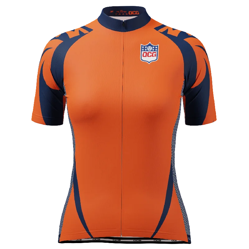 Women's Denver Football Short Sleeve Cycling Jersey Winter Jersey Top