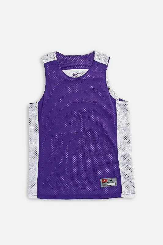 Vintage Nike Reversible Track Jersey - S Ruby Red Jersey Shirt
