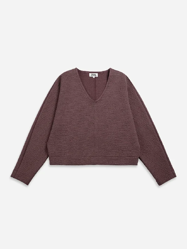 Bat Wing Jersey Top Chic Jersey Tee