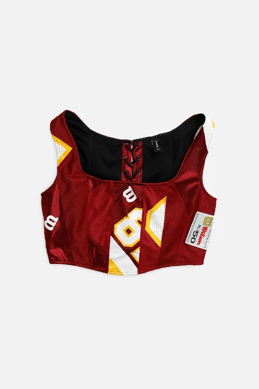 Rework Wilson Jersey Corset - L High Neck Jersey Shirt