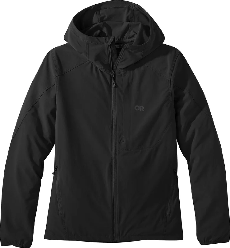 Ferrosi Hoodie Softshell - Women's|-|Coquille à capuchon Ferrosi - Femme Hoodie with Toggle Buttons Decorative Unique Ferrosi Hoodie Softshell - Women's|-|Coquille à capuchon Ferrosi - Femme Hoodie with Toggle Buttons Decorative Unique