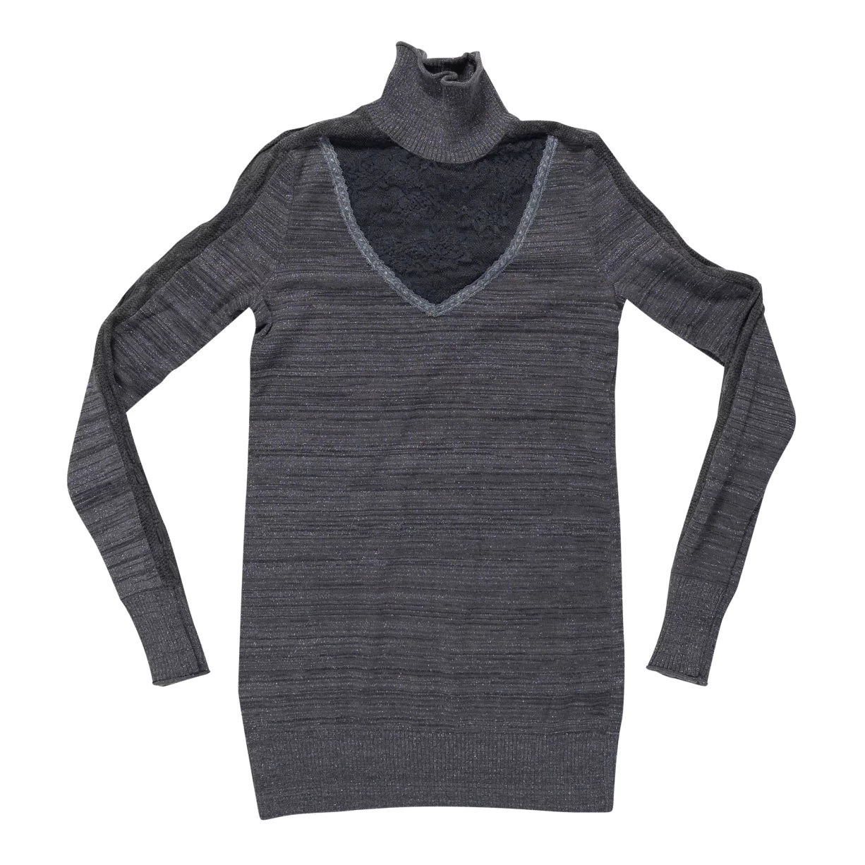 Free People Lace Turtleneck Sweater - Women's Wool Fabric Cashmere Fabric Tweed Fabric Free People Lace Turtleneck Sweater - Women's Wool Fabric Cashmere Fabric Tweed Fabric