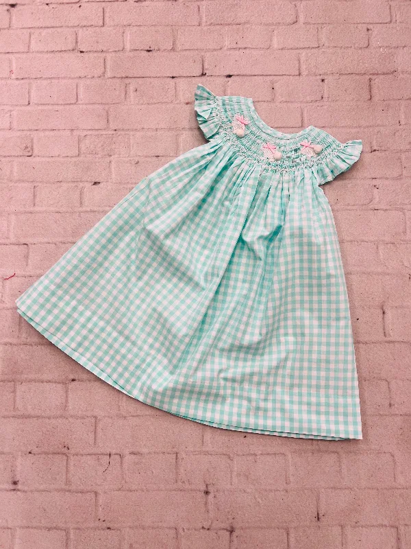 Mint Smocked Bunny Bishop Dress Tunics Formal black