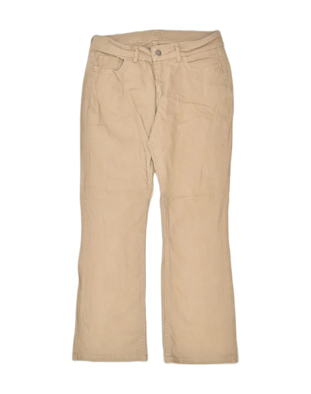 LEE Womens Riders Bootcut Casual Trousers US 14 XL W36 L32 Beige Cotton Trousers chic elegant LEE Womens Riders Bootcut Casual Trousers US 14 XL W36 L32 Beige Cotton Trousers chic elegant