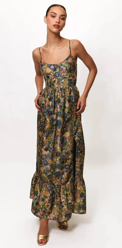 Whimsy Floral Dress Tunics Ceremony elegant