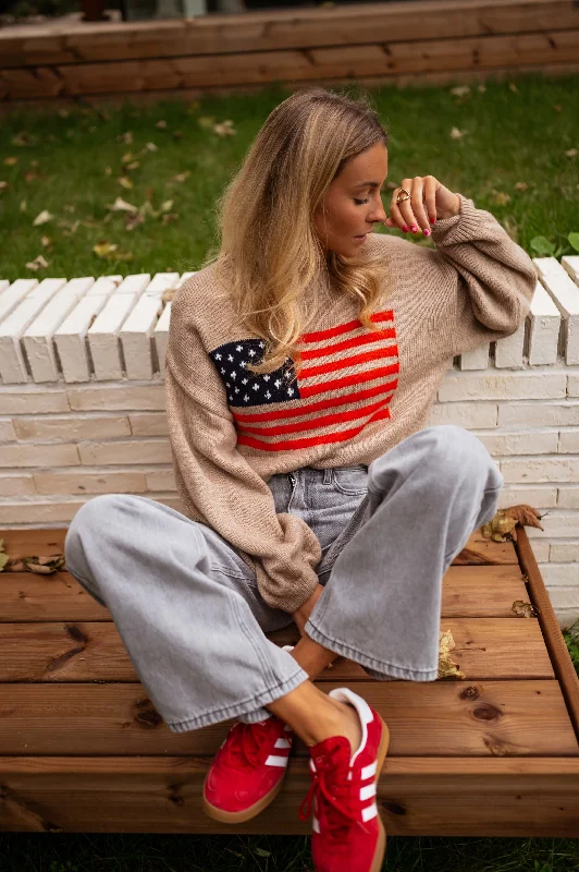 Camel USA Sweater Terry Blend Velvet Blend Canvas Blend