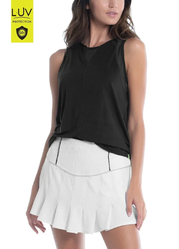 Lucky in Love Chill Out Tank lace back tank