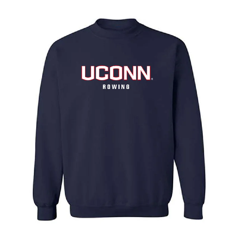 UConn - NCAA Women's Rowing : Emily Rossmeisl - Classic Shersey Crewneck Sweatshirt Hoodie with Ribbed Neckline Snug Warm