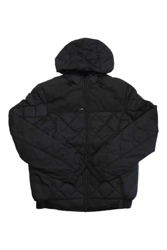 Nobis Mens Elroy Quilted Hooded Jacket Striped Jacket Polka Dot Jacket Floral Jacket Nobis Mens Elroy Quilted Hooded Jacket Striped Jacket Polka Dot Jacket Floral Jacket