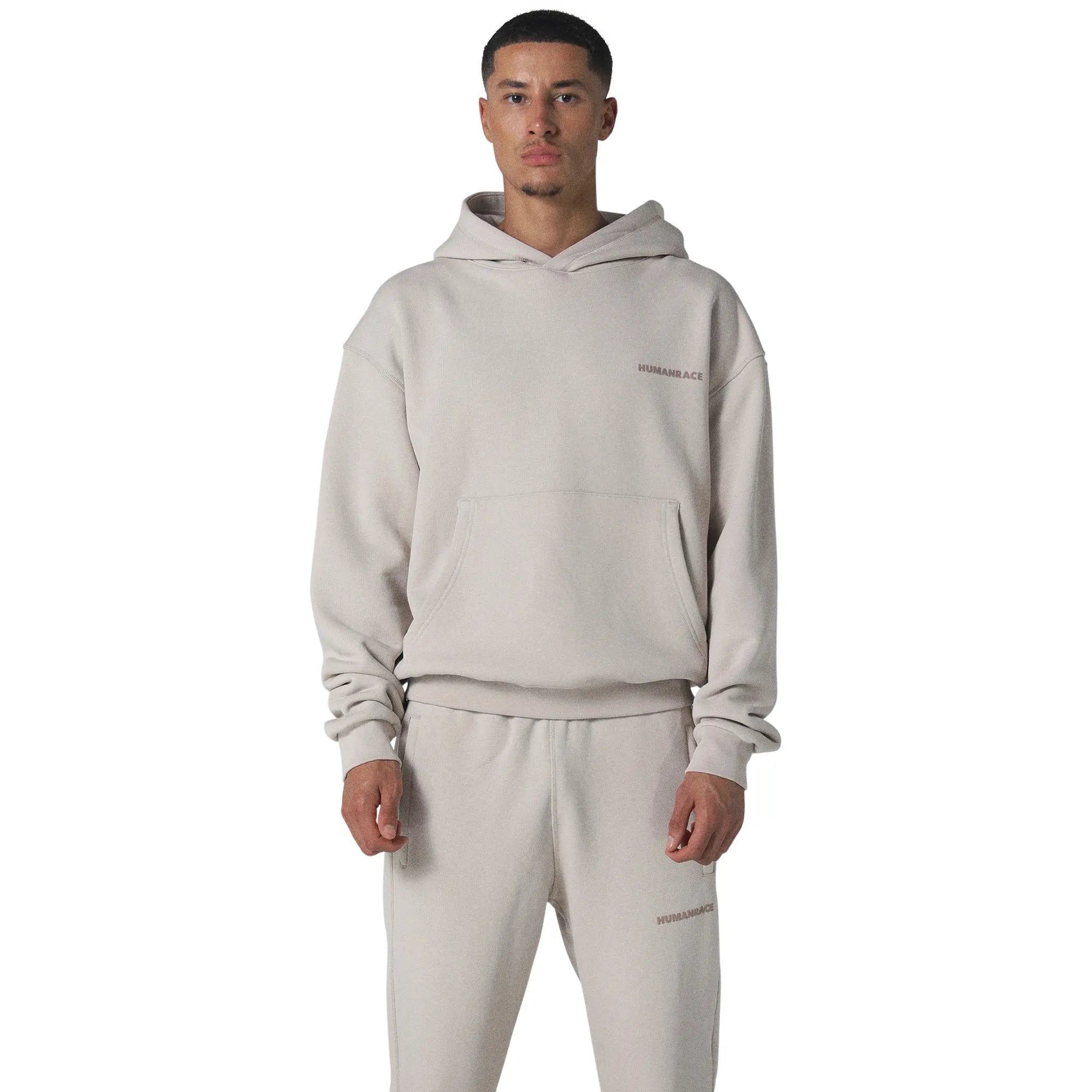 Human Race Erisi Deep Taupe Hoodie Hoodie with Drawcord Adjustable Secure