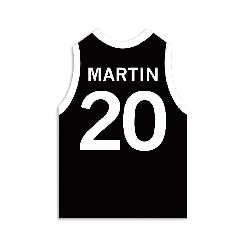 Kate Martin 20 Jersey Black & White Die-Cut Sticker Bohemian Jersey Tee