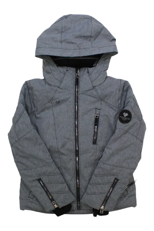 Obermeyer Teen Girl's Rayla Jacket Notch Collar Jacket Peter Pan Collar Jacket Cowl Neck Jacket Obermeyer Teen Girl's Rayla Jacket Notch Collar Jacket Peter Pan Collar Jacket Cowl Neck Jacket