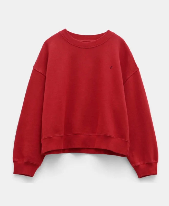 Cropped Salsa Sweatshirt (Women) Hoodie with Zipper Versatile Modern