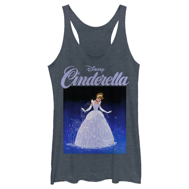 Women's Cinderella Magic Gown Moment Racerback Tank Top cotton tank top