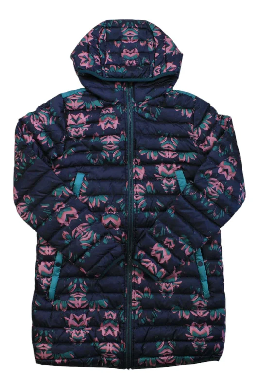 Burton Women's Evergreen Long Down Jacket Cardigan Sweater Pullover