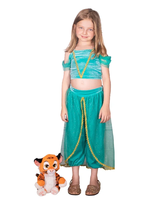 The Arabian Princess Costume Dress Maxi Flowy Bohemian