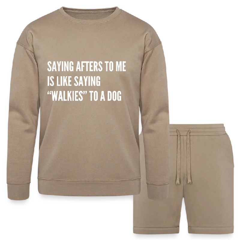 Say Rave Bella + Canvas Unisex Sweatshirt & Short Set Hoodie with Drop Shoulder Relaxed Streetwear Say Rave Bella + Canvas Unisex Sweatshirt & Short Set Hoodie with Drop Shoulder Relaxed Streetwear