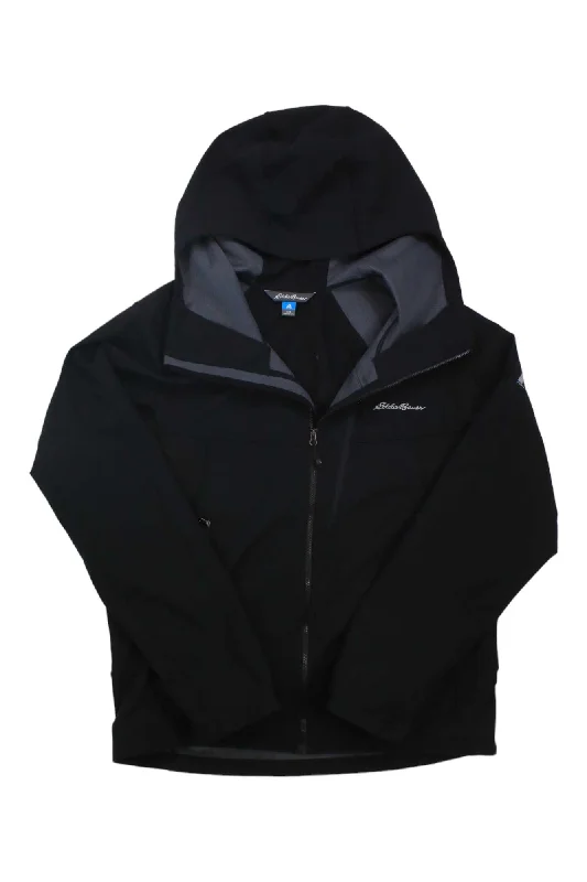 Eddie Bauer First Ascent Mens Sandstone Shield Hooded Jacket Wool Jacket Cashmere Jacket Tweed Jacket