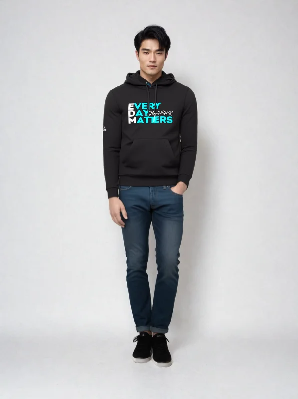 EDM Adidas Unisex Fleece Hoodie Hoodie with Elastic Cuffs Stretchable Comfortable