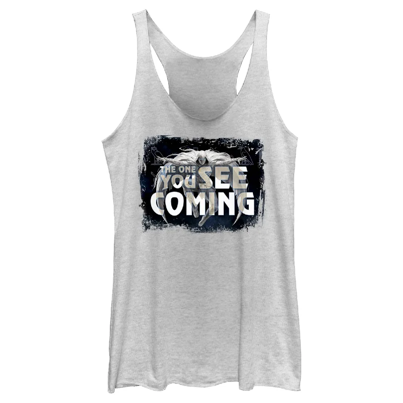 Women's Marvel: Moon Knight The One You See Coming Racerback Tank Top fitted tank top