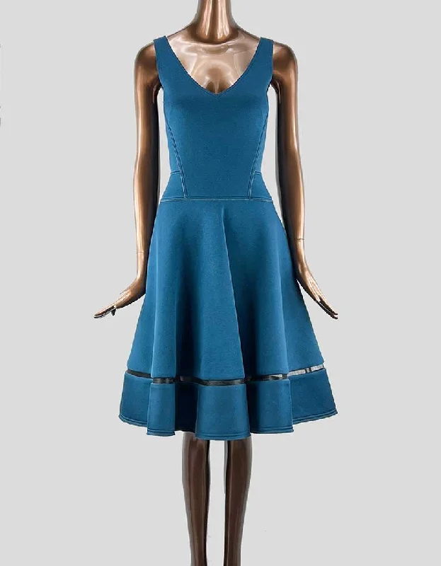 Donna Karan New York A Line Sheath Dress - Small Tunics Satin smooth