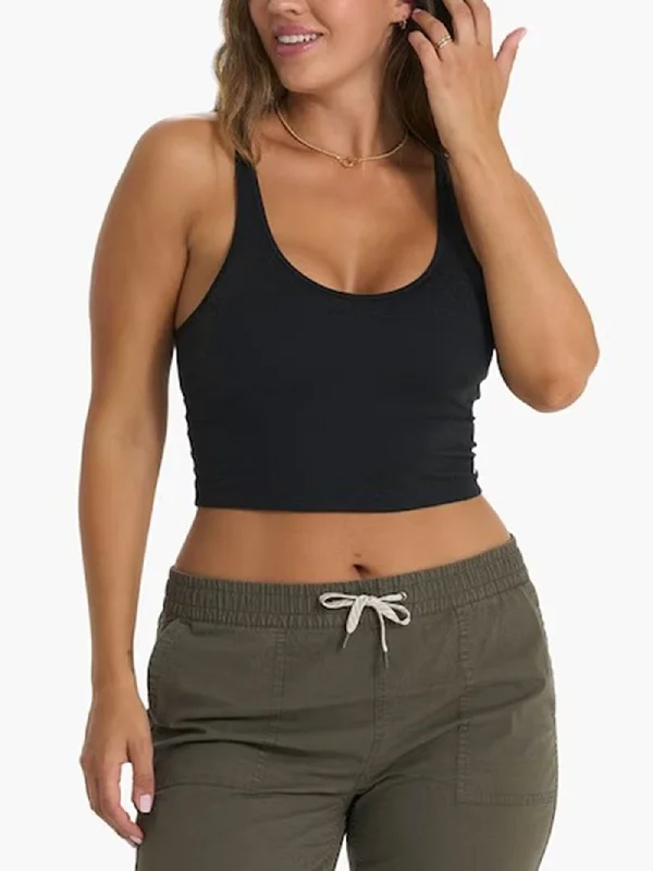 Halo Performance Crop Tank Top flirty tank top