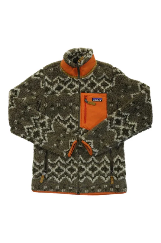 Womens Classic Retro-X Fleece Jacket Lace Jacket Ribbed Jacket Sequined Jacket