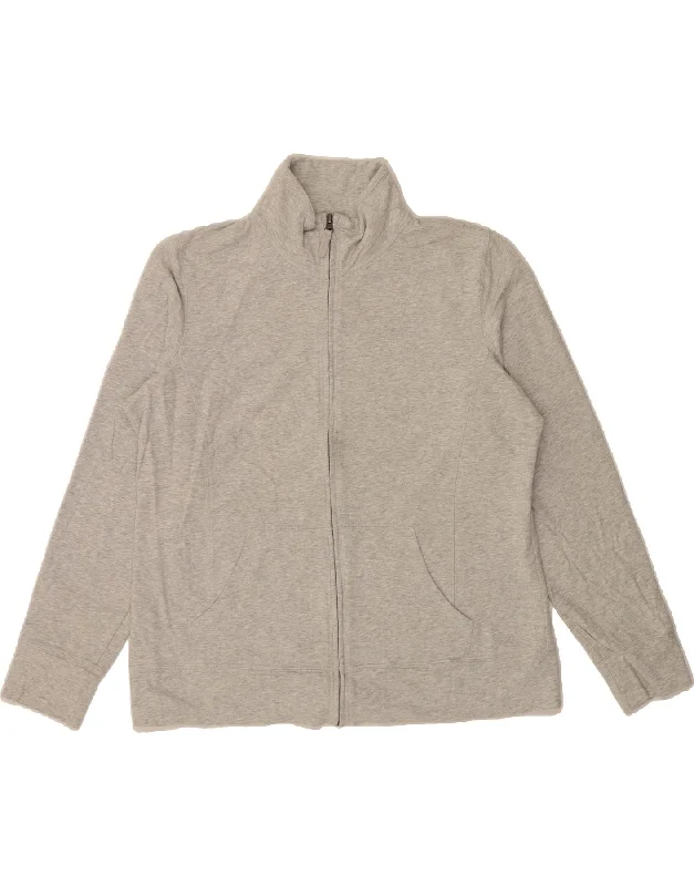 L.L.BEAN Womens Tracksuit Top Jacket UK 16 Large Grey Cotton Denim Jacket Leather Jacket Suede Jacket L.L.BEAN Womens Tracksuit Top Jacket UK 16 Large Grey Cotton Denim Jacket Leather Jacket Suede Jacket