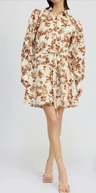 Floral Print Peplum Dress Tunics Timeless classic