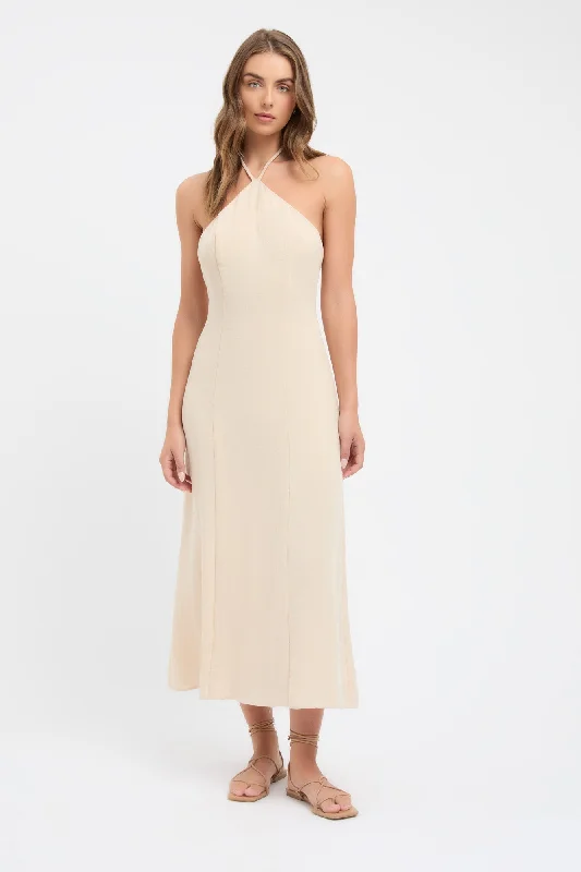 Hayman Cross Tie Dress Halter Neckline Beach