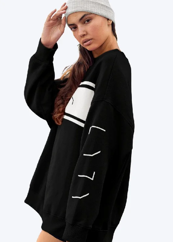 LYTY United Sweatshirt Hoodie with Typography Text Message