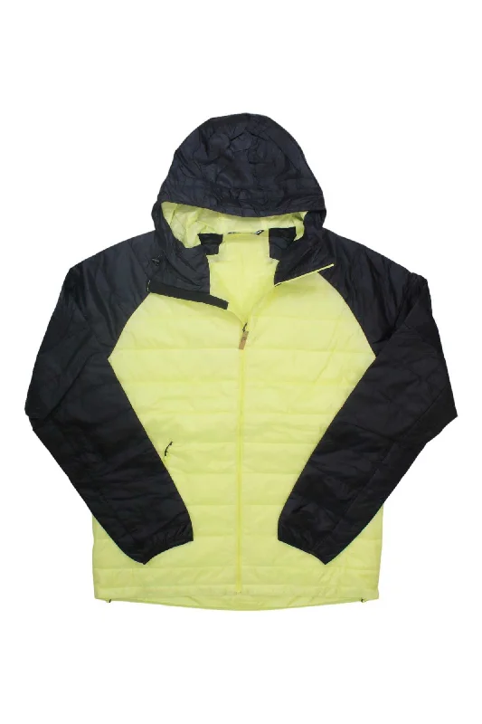 Salomon Mens Outline HD Insulated Jacket Cotton Fabric Linen Fabric Terry Fabric