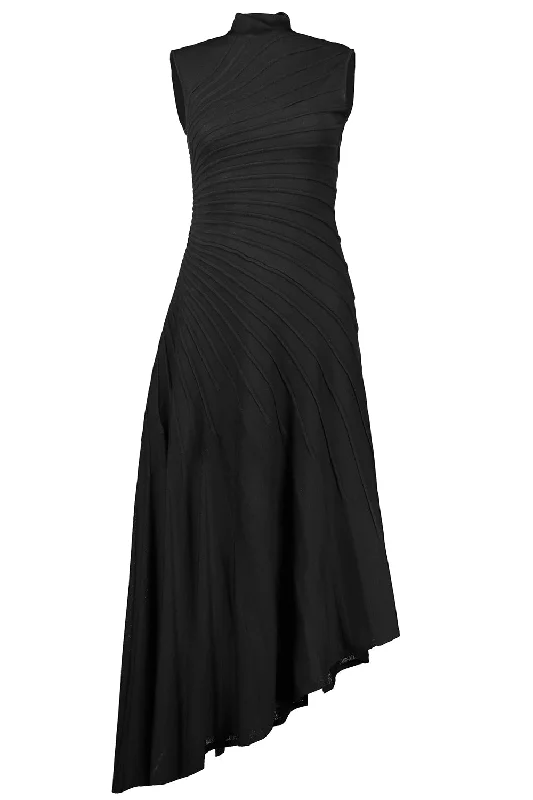 Ray Dress - Anthracite Tunics Canvas sturdy