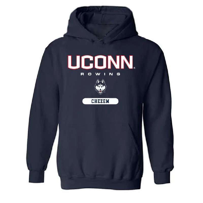 UConn - NCAA Women's Rowing : Jordyn Chezem - Classic Shersey Hooded Sweatshirt Hooded Sweatshirt Casual Wear Street Style