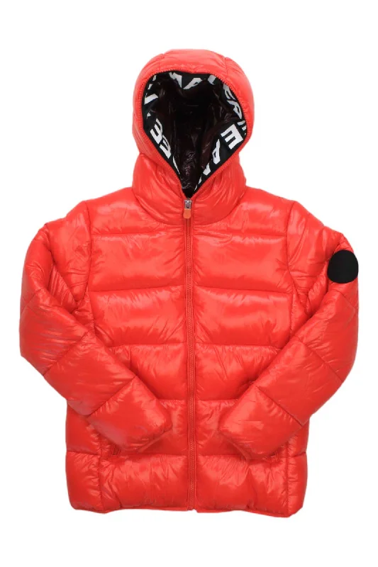 Save The Duck Girls' Kate Hooded Jacket Striped Jacket Polka Dot Jacket Floral Jacket Save The Duck Girls' Kate Hooded Jacket Striped Jacket Polka Dot Jacket Floral Jacket