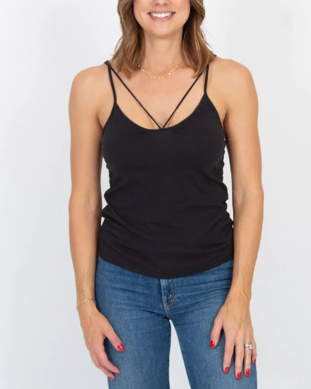 V Front Tank lace tank top