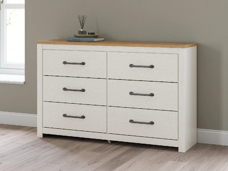 Linnocreek Six Drawer Dresser Halter Neckline Beach