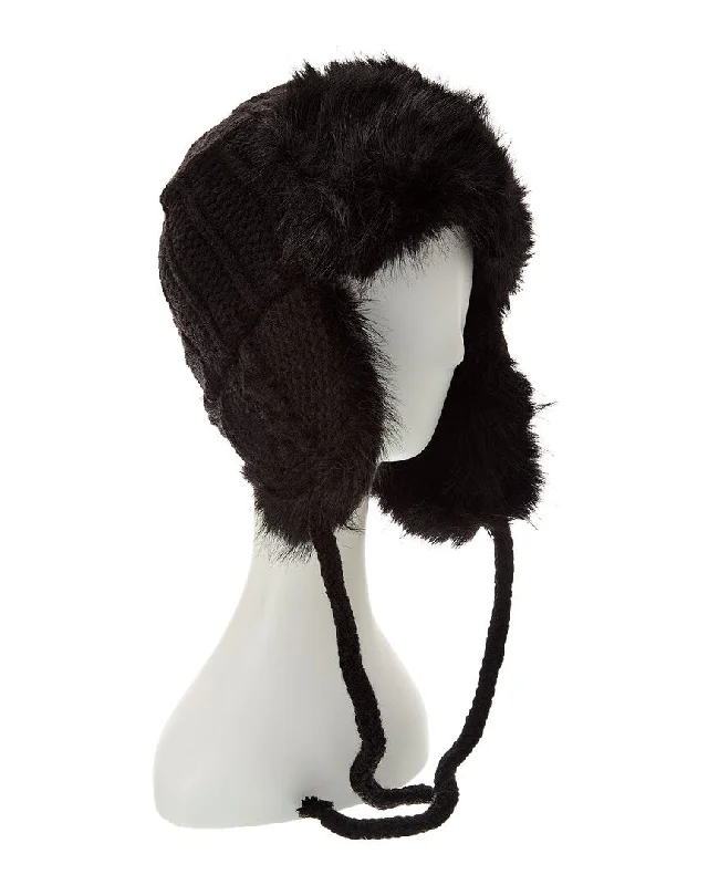Surell Accessories Sweater Knit Trooper Hat Boxy Sweater Fitted Sweater A-Line