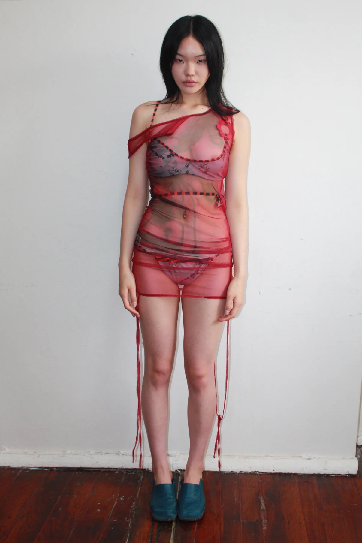 Multiway Tank / Blood Bunny Mesh yoga tank top