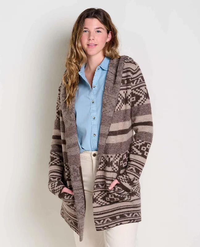 W's Merino Heartfelt Hoodie Hoodie with Tie-Dye Psychedelic Retro