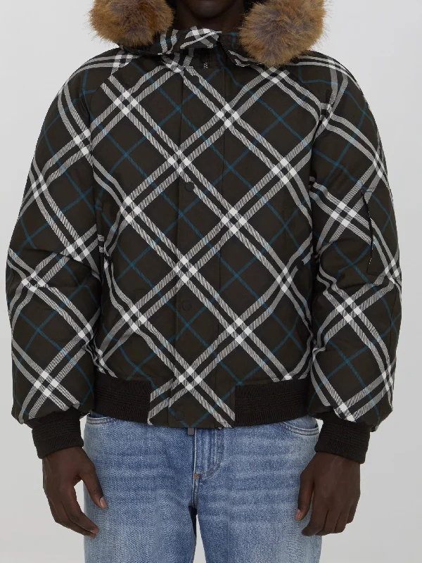 Check Jacket Mesh Jacket Canvas Jacket Denim Jacket