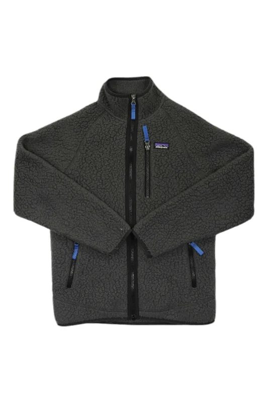 Patagonia Kids Retro Pile Fleece Jacket Cardigan Sweater Pullover