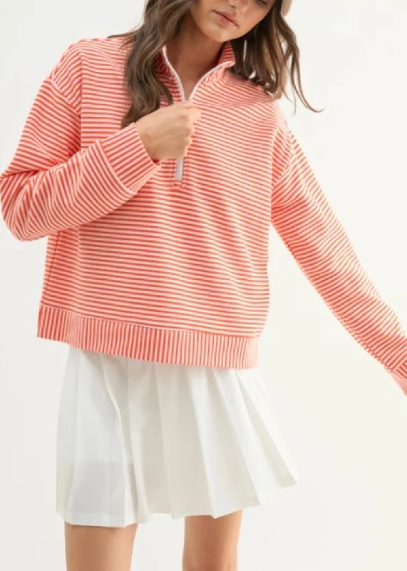 Luanne Stripe Sweater Nylon Fabric Polyester Fabric Spandex Fabric