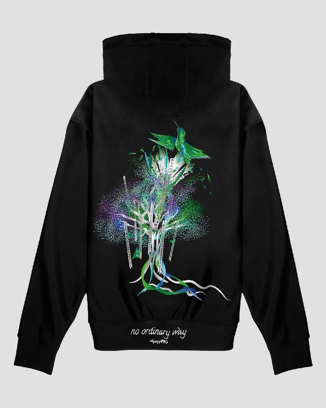 GoofyPRO Women's Cayton XTR Midweight Hoodie - Perch or Fly Hoodie with Hem Contrast Bold Stylish GoofyPRO Women's Cayton XTR Midweight Hoodie - Perch or Fly Hoodie with Hem Contrast Bold Stylish