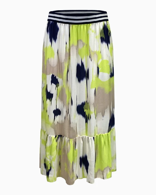 Faber Woman - Midi Skirt cotton skirt soft